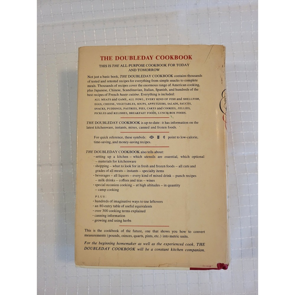 Vintage Hardcover Book with Dust Jacket Red Cream Classic Literature Decorative - Picture 2 of 7